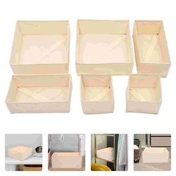 Closet Dresser Storage Box Baby Organizer Clothes Under- Bed Underpants Drawer Toy Basket Ties Case