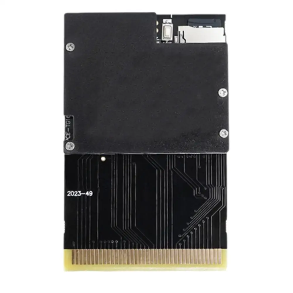 Flash Card Black Gold Board For PC-Engine And Turbo GrafX With 1000 Games, No Region Restrictions PCE Flash Card X7W8