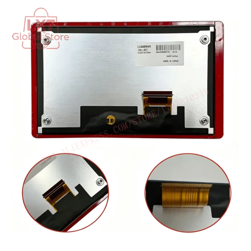 Original New 8 inch LA080WV9-SL02 SL04 SL08 SL06 LCD With Touch Screen 96560-S2301UAY 96560S2301UAY For HYUNDAI SANTA FE 2019