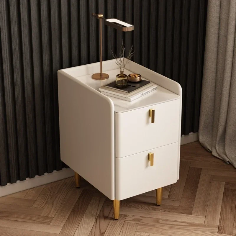 

Nordic Wood Modern Nightstand Small Unique Trendy Aesthetic Bedside Nightstands Mesa Lateral Mesita De Noches Bedroom Furniture