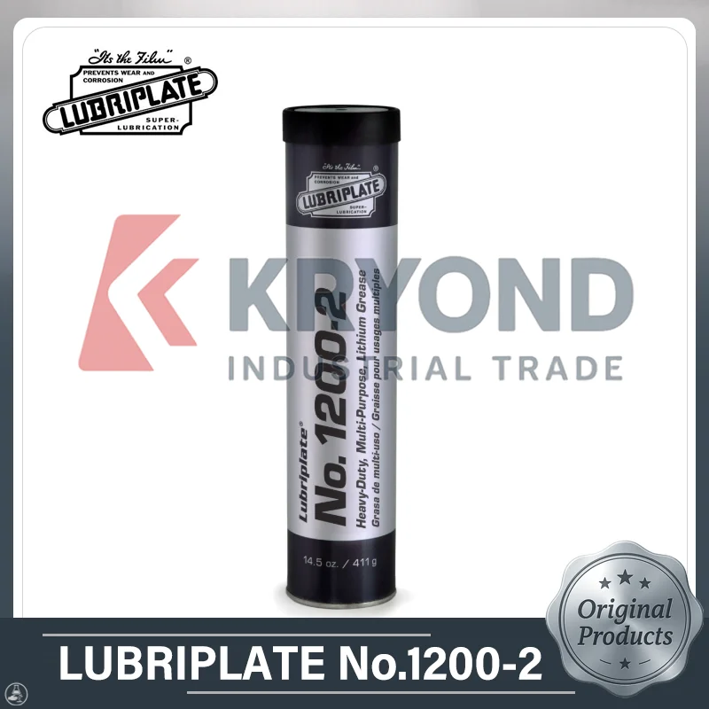 LUBRIPLATE 1200-2 Multipurpose Lithium Grease for Bearings Gears Chassis Lubrication Water Resistant for Industrial Equipment