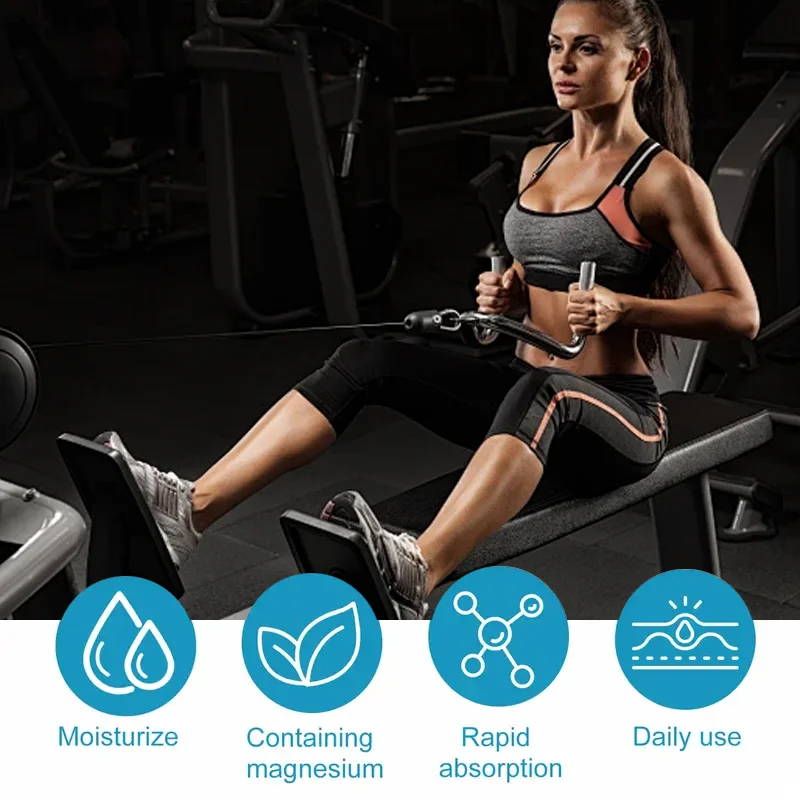 كريم المغنيسيوم باللافندر وشجرة الشاي - ترطيب مهدئ، راحة عضلية، امتصاص سريع، عناية شتوية