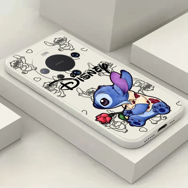 The Stitch Bady Disney Phone Case For Huawei Mate 40 30 30E 20 10 Pro Plus Lite Honor 50 50se 30 10 Lite 8X 9X Pro image 5