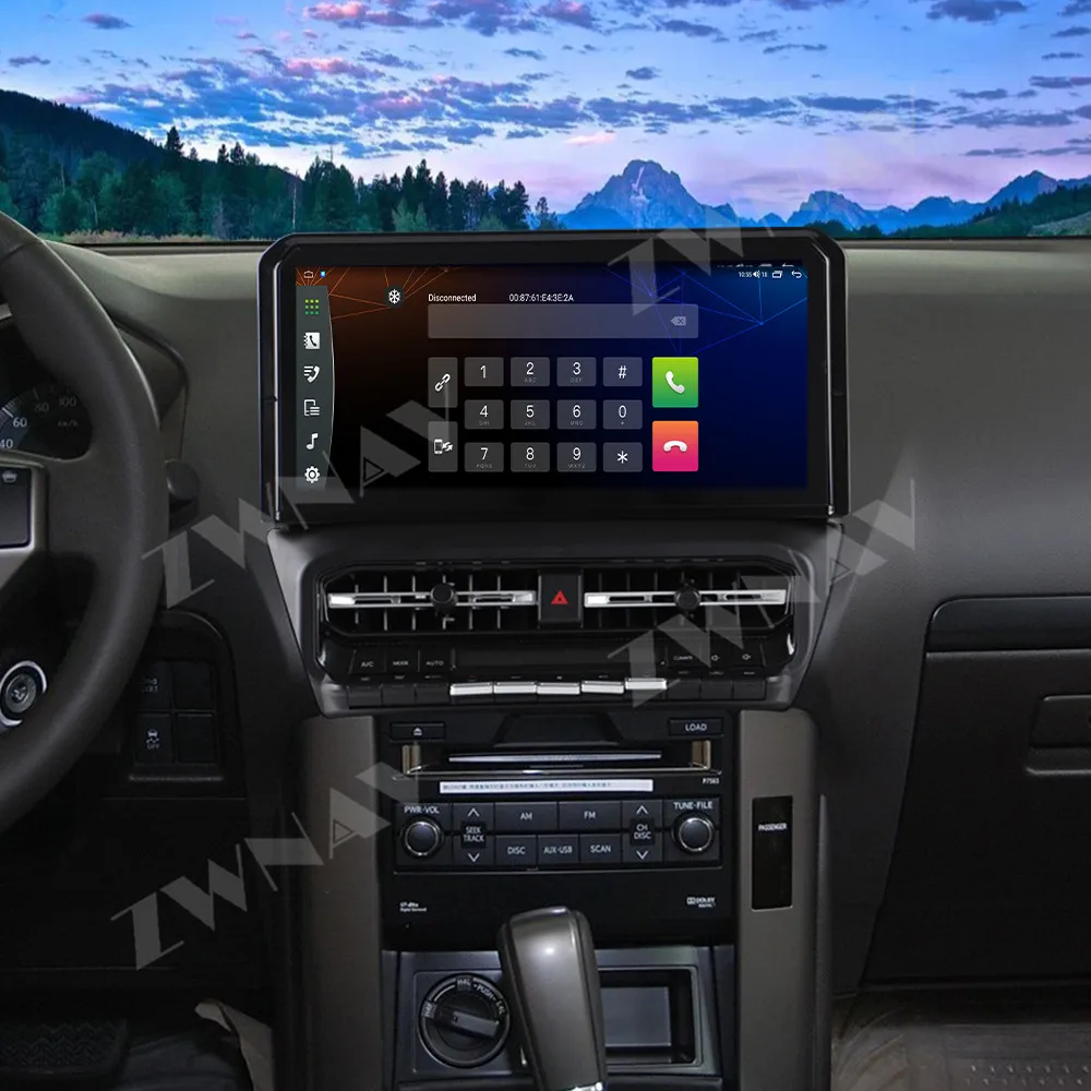 Android15 Car Multimedia Player Car Stereo For Toyota Land Cruiser Prado J150 2010‑2017 Wireless CarPlay Auto Head Unit Player