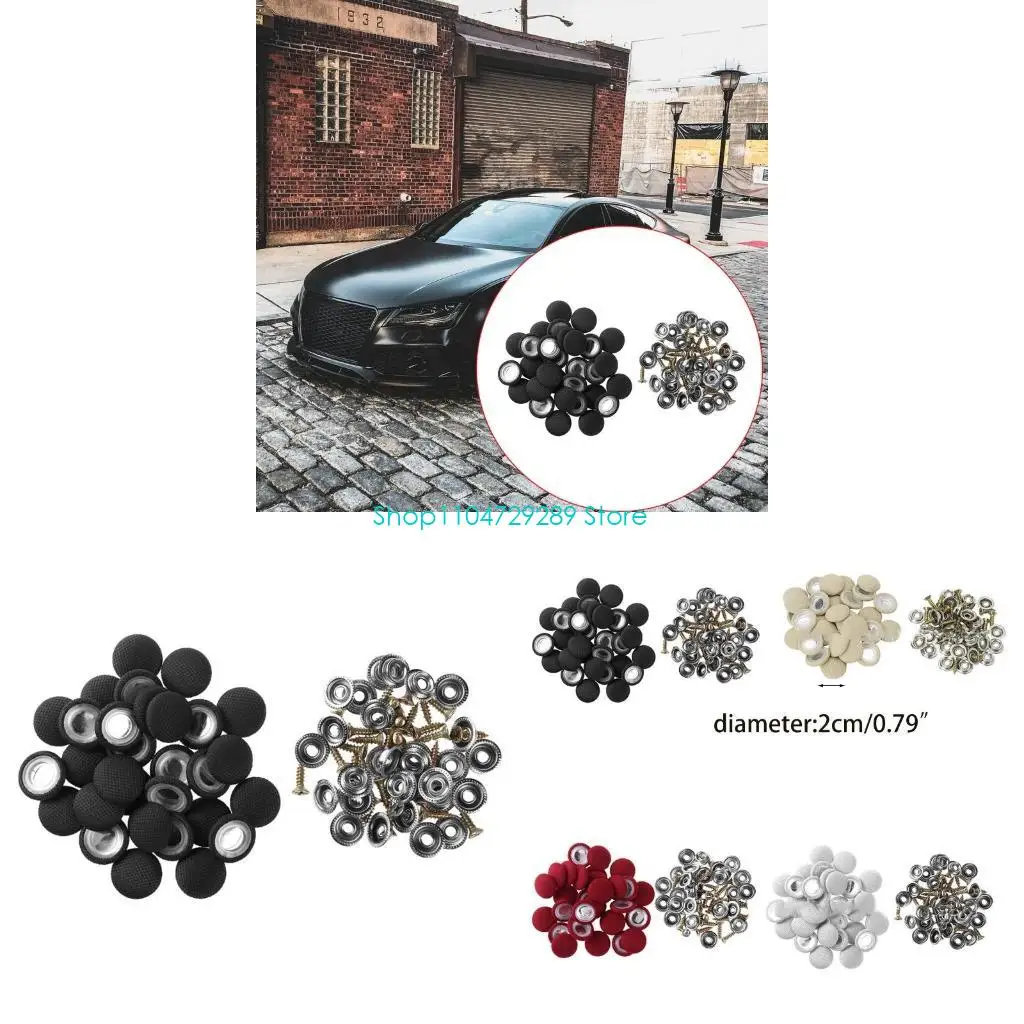 

D8ke 30pcs Auto Rois Repair Snaptets для закрепления автомобильных потолков провисание хедлайнер