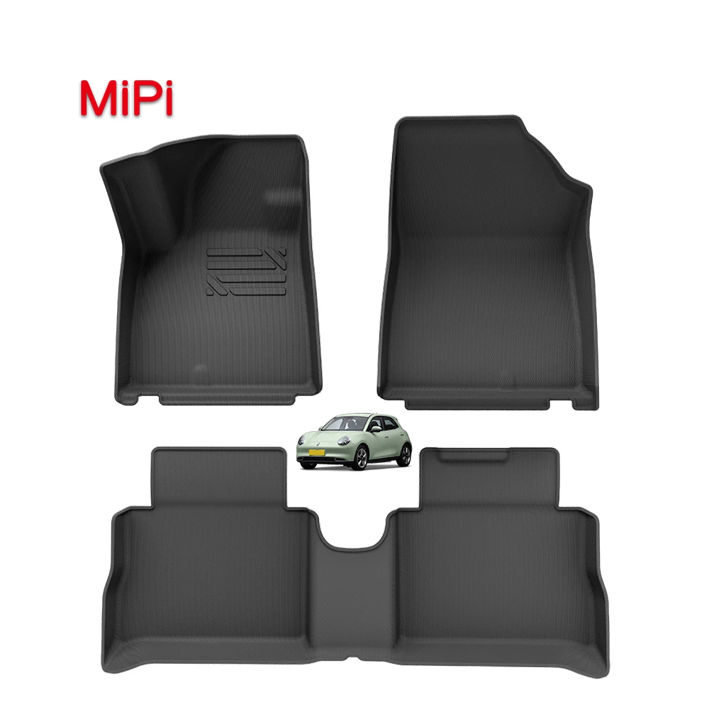 

Custom Wholesale Car Floor Mat for ORA GoodCat 2023 Waterproof Non-slip TPE 7D Car Foot Mat Custom Carpet Car Mat