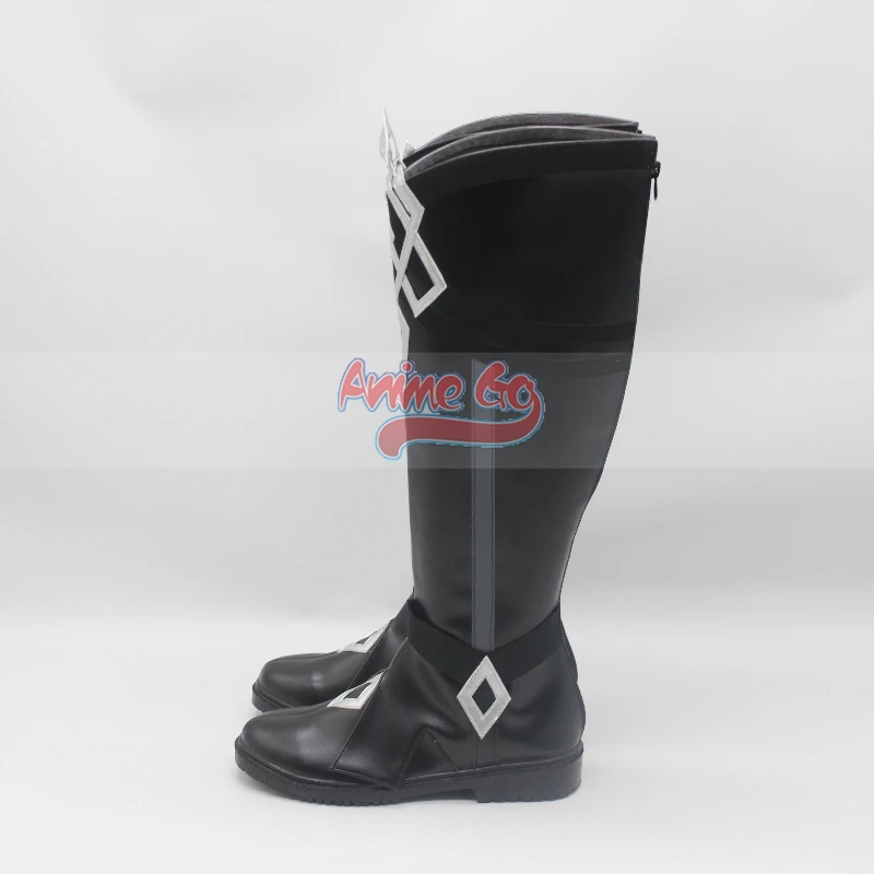 Der Kapitän Cosplay Schuhe Genshin Impact II Capitano Stiefel für Männer c09321
