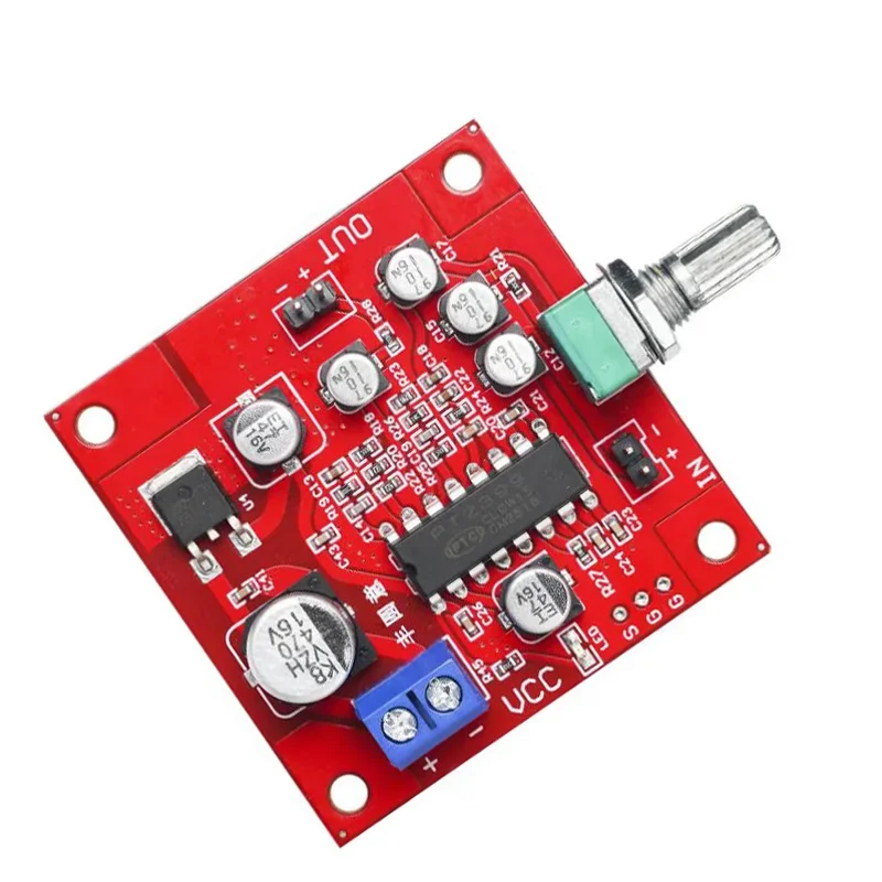 DLHiFi PT2399 ميكروفون صدى لوحة صدى المجلس لا وحدة وظيفة مكبر للصوت