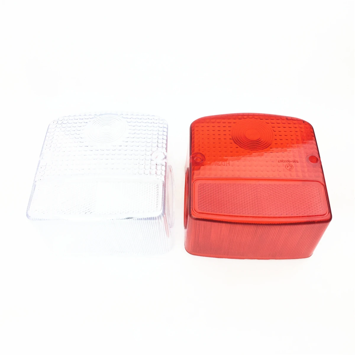 For GN125 Motorcycle Accessories Motorcycle Rear Light Shell Red Transparent Shell Accessories