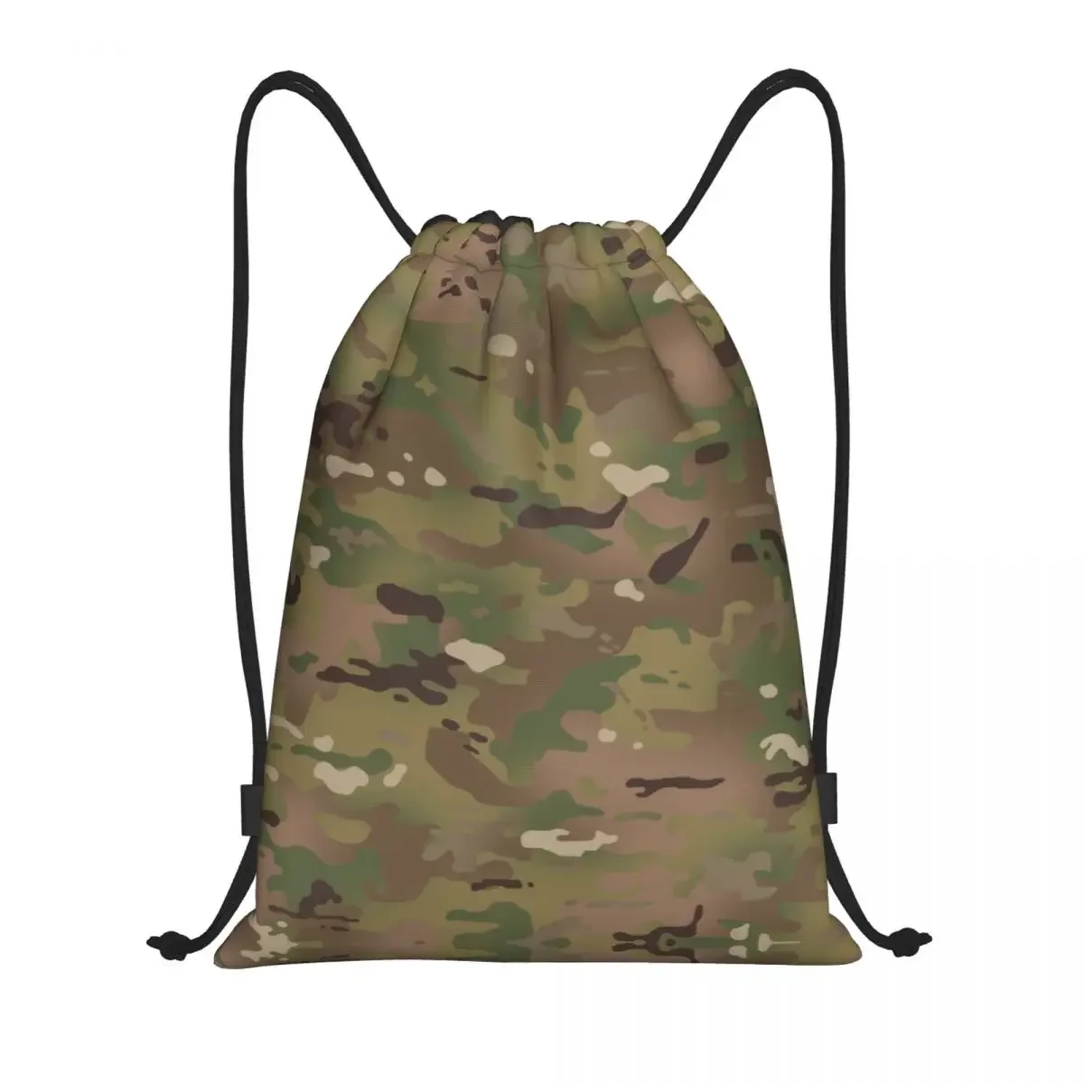 Zaino con coulisse modello mimetico militare borsa da palestra sportiva per uomo donna Army Tactical Camo Shopping Sackpack