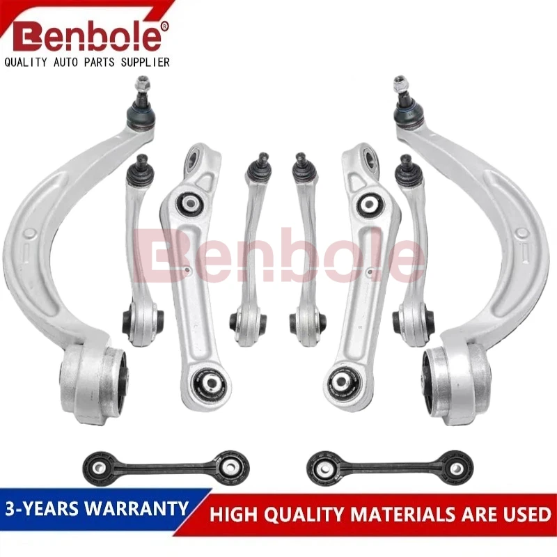 

10 шт. передний верхний нижний рычаг управления OEM 8K 0407151 8К 0407152 8К 0407693 8К 0407694 Для AUDI Q5 A4 B8 A6 A7 A5 S4 S5 RS5 08-2016