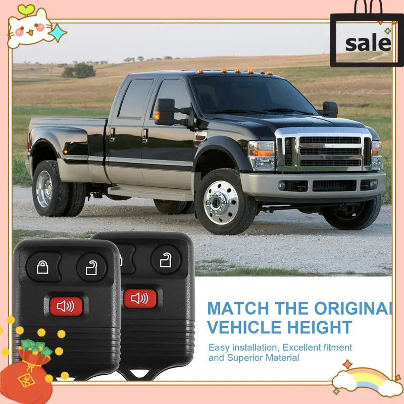 

NEW-2 Keyless Entry Remote Control Car Key Fob For Ford F150 Expedition Escape Focus CWTWB1U212