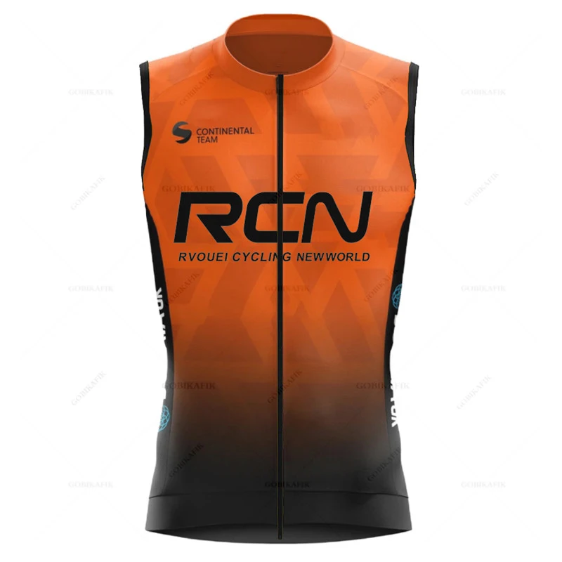 Rvouei Frühling und Herbst Neue winddichte Radtrikot-Weste, ärmellos, leicht, atmungsaktiv, Fahrradbekleidung Ciclismo
