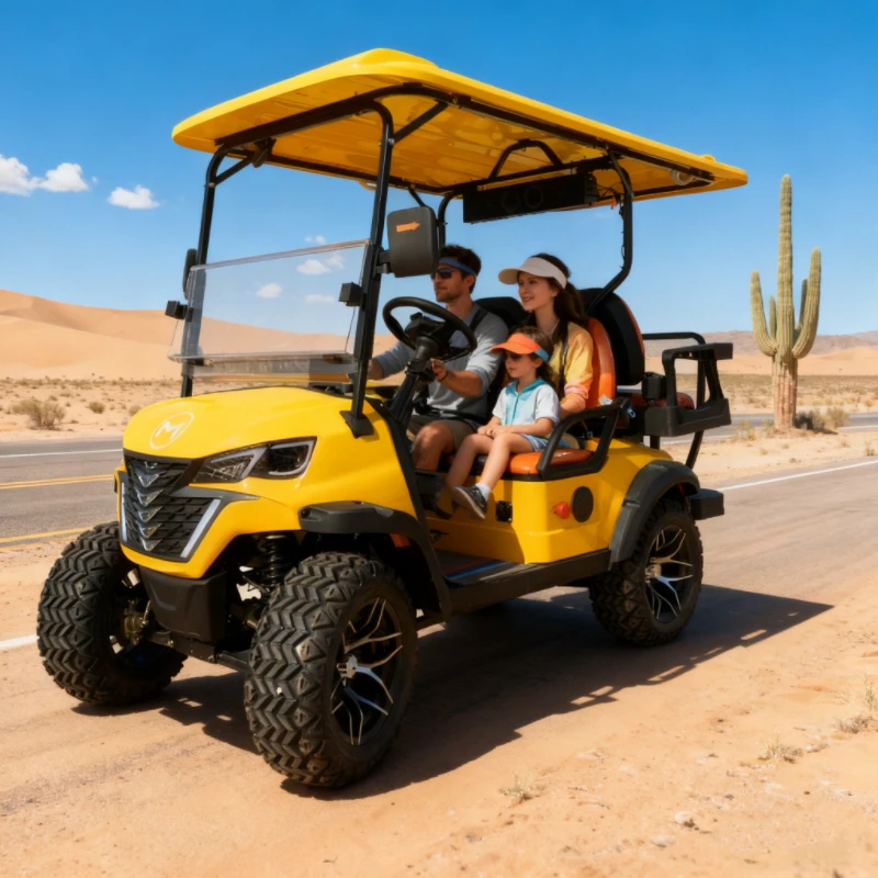 2024 أفضل بالجملة عربة جولف كهربائية بطارية ليثيوم 48 فولت 72 فولت عربة جولف نمط مخصص 2 4 6 مقاعد عربة جولف كهربائية #3