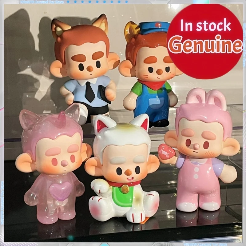 In-Stock & Authentic Hurobo "Our Class Is A Zoo" Series - Blind Box Cute Figurine Creative Gift & Trendy Anime Collectible