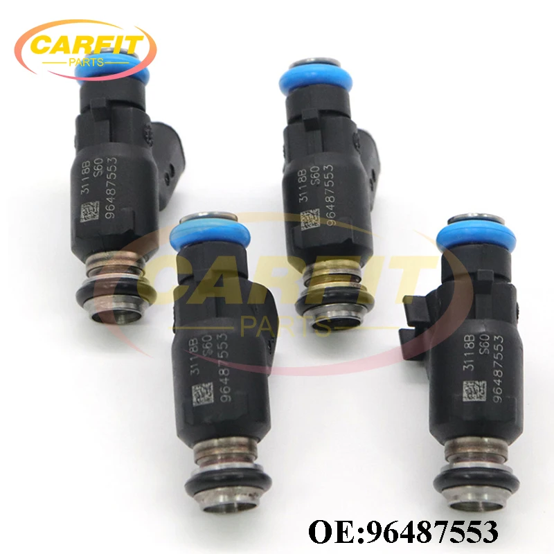 High Quality OEM 96487553 FJ1023 Fuel Injector Nozzle For Chevrolet Aveo 2007-2018 & Aveo5 2007 2008 1.6L L4 Car Accessories