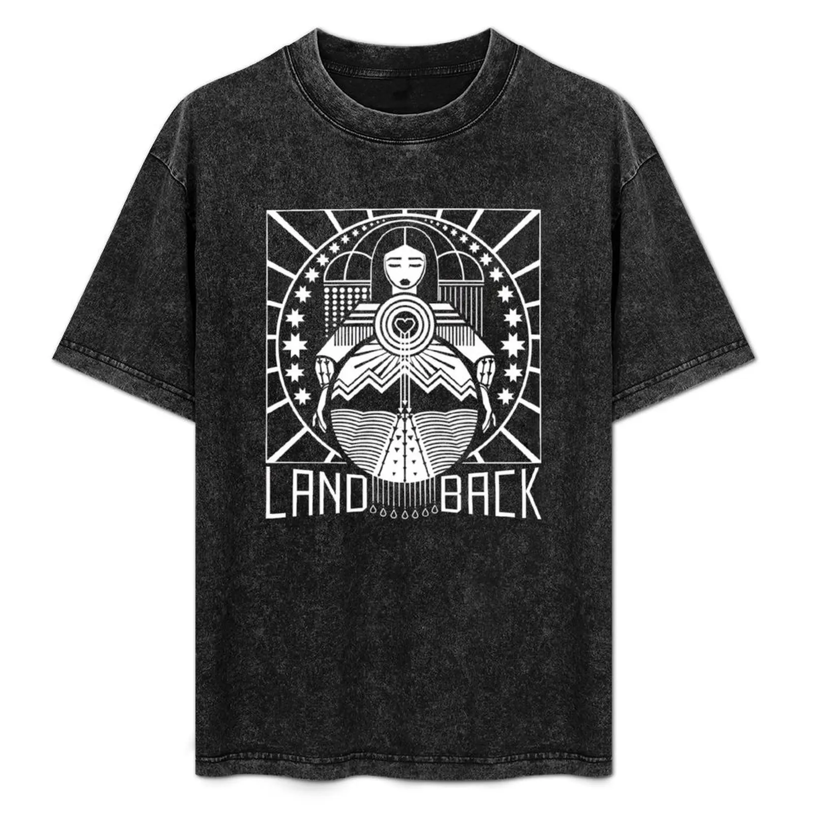 

Landback a Landback a Landback T-Shirt baggy shirts anime Men's t-shirts