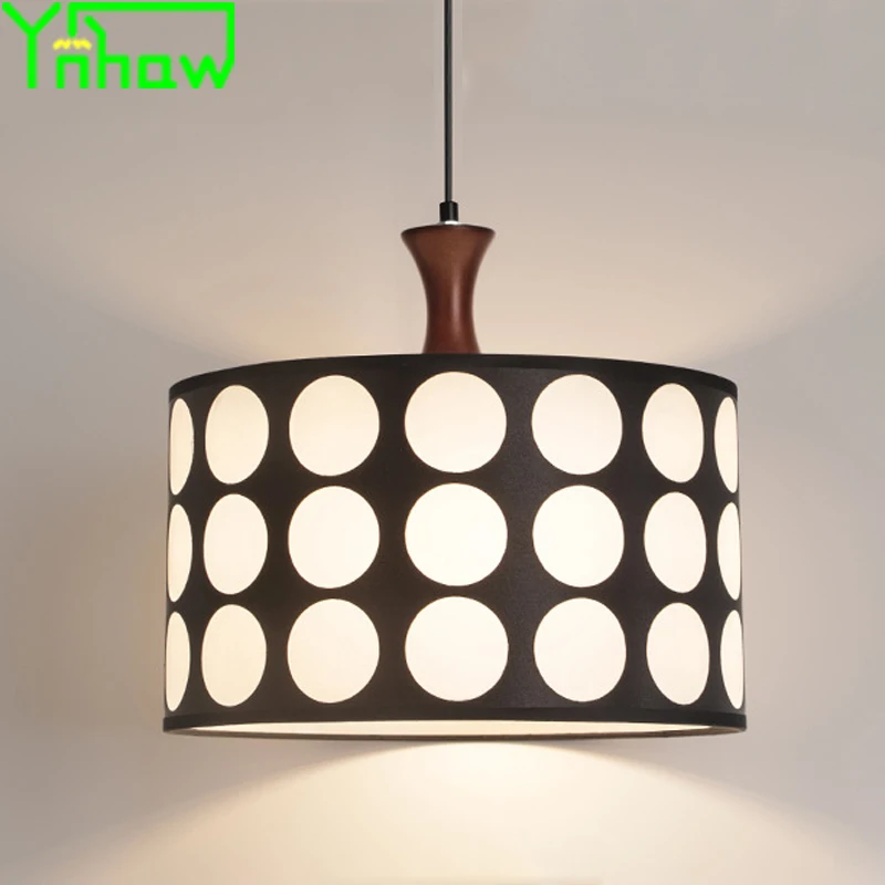 

Bedroom Chandelier - American Vintage Style - Modern Minimalist With Polka Dot Design - For Study Room And Dining Area