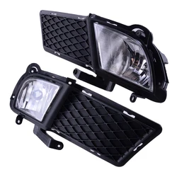 4pcs Car Front Left Right Fog Light Housing with Cover Trim Kit Fit for Kia Forte Sedan 2010-2013 KI1039107 KI2593120 KI1038107