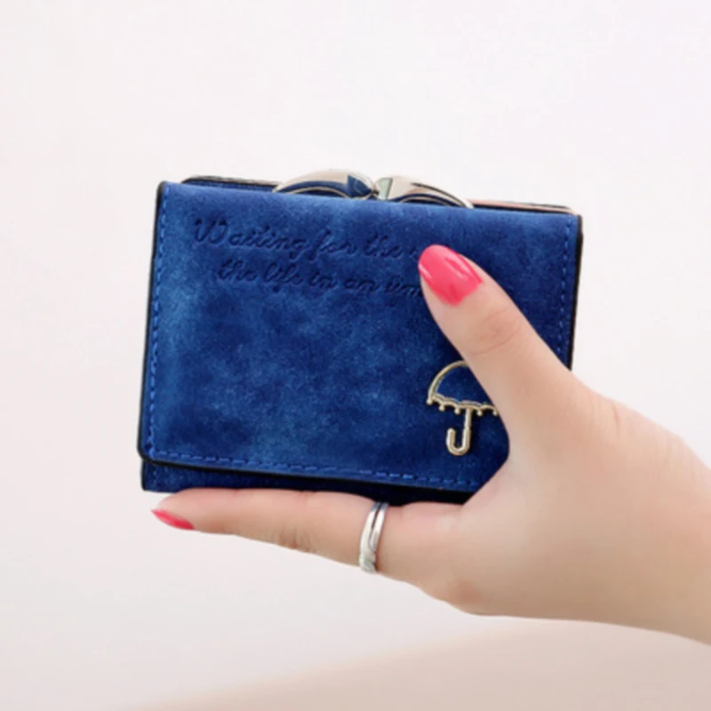 Women Wallet 2021 Fashion Portefeuille Femme Button Clutch Purse Short Wallet Card Holder Purse Women Clutch Dropshipping