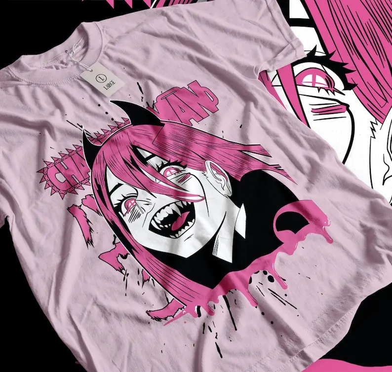 Unisex Horror Manga Creepy Girl T-Shirt, Dark Anime Gothic T-Shirt, Manga Gothic T-Shirt Inactive