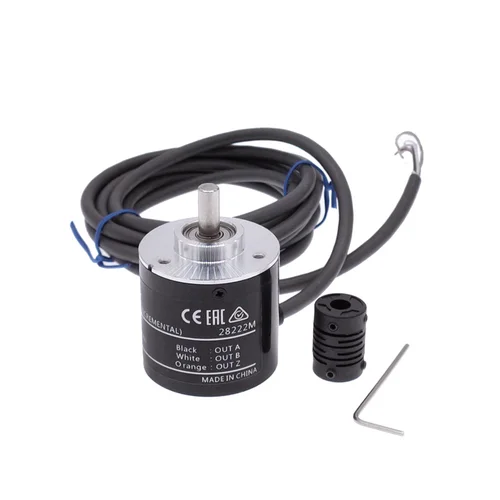 Imagen 1 del producto Codificador rotatorio E6B2CWZ6C E6B2-CWZ6C 10 20 30 40 50 60 100 600 720 1024 1200P/R 5-24V DC NPN salida interruptor giratorio con línea de 2m