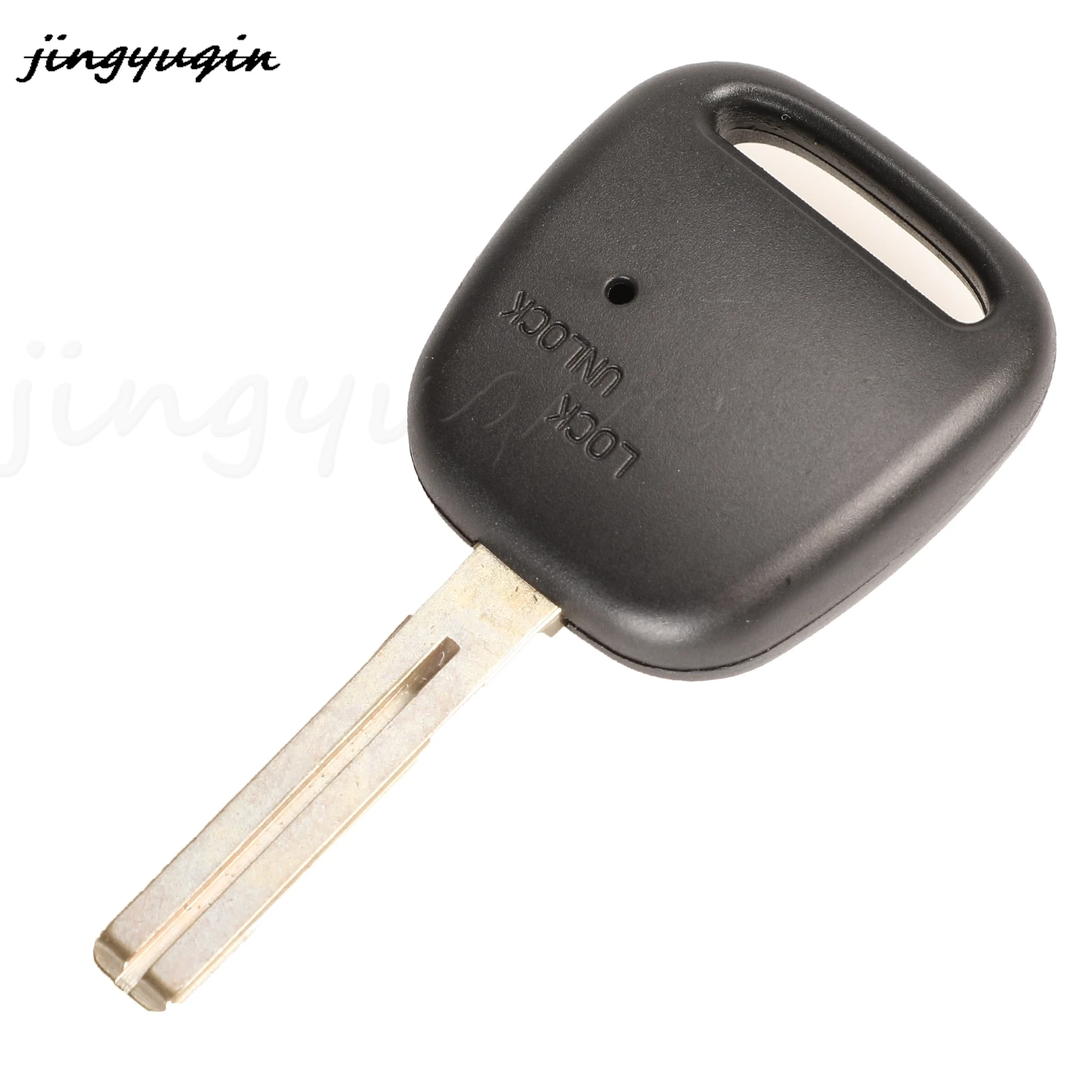 jingyuqin 1/2 Buttons Remote Key Shell For Toyota Carina Estima Harrier Previa Corolla Celica Fob TOY43/Toy40 Blade