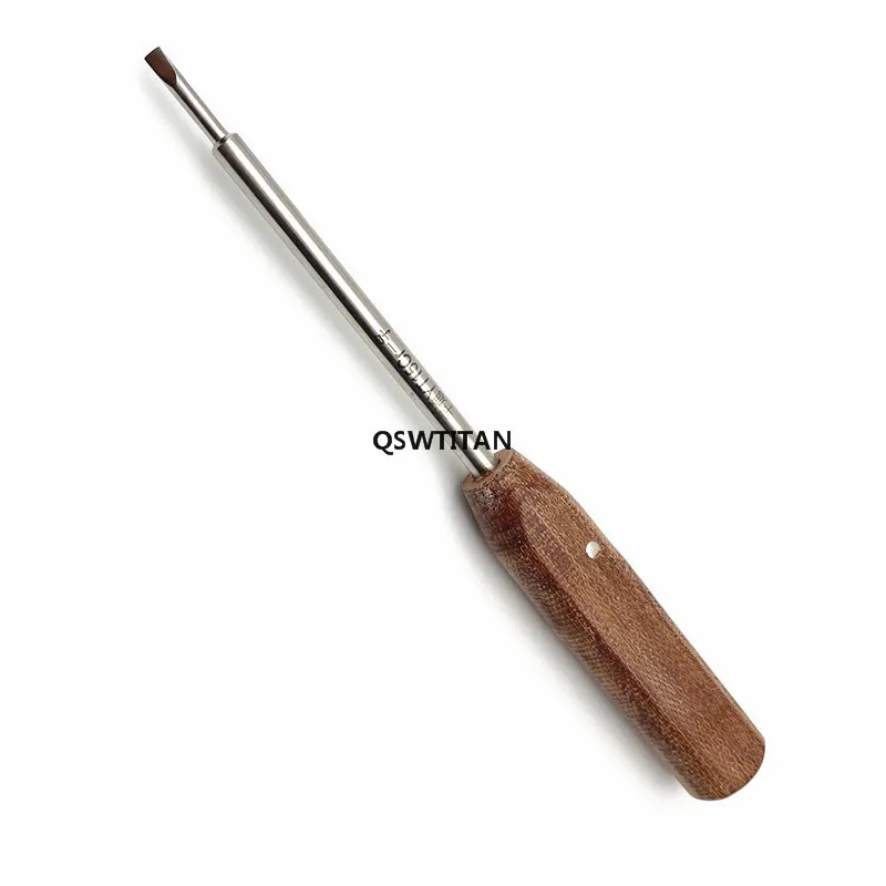 1PCS Bone Screwdriver Bone Screw Driver Wood Handle Screw Extractor tool Veterinary Orthopedics Instruments
