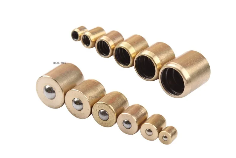 

Diameter 6/8/10/12/14/16MM High Press Brass Oil Cup Zerk Grease Nipple Nozzle Fitting With ball For Gas Engine