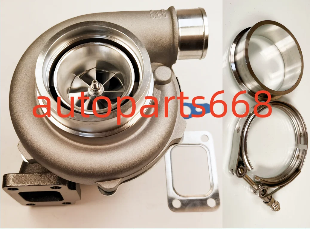 GTX3071R-12 GT30 GT3071 400-550hp upgrade 8 blades billet Ceramic Dual ball bearing a/r.60 anti-surge a/r.63 4 bolt Turbo