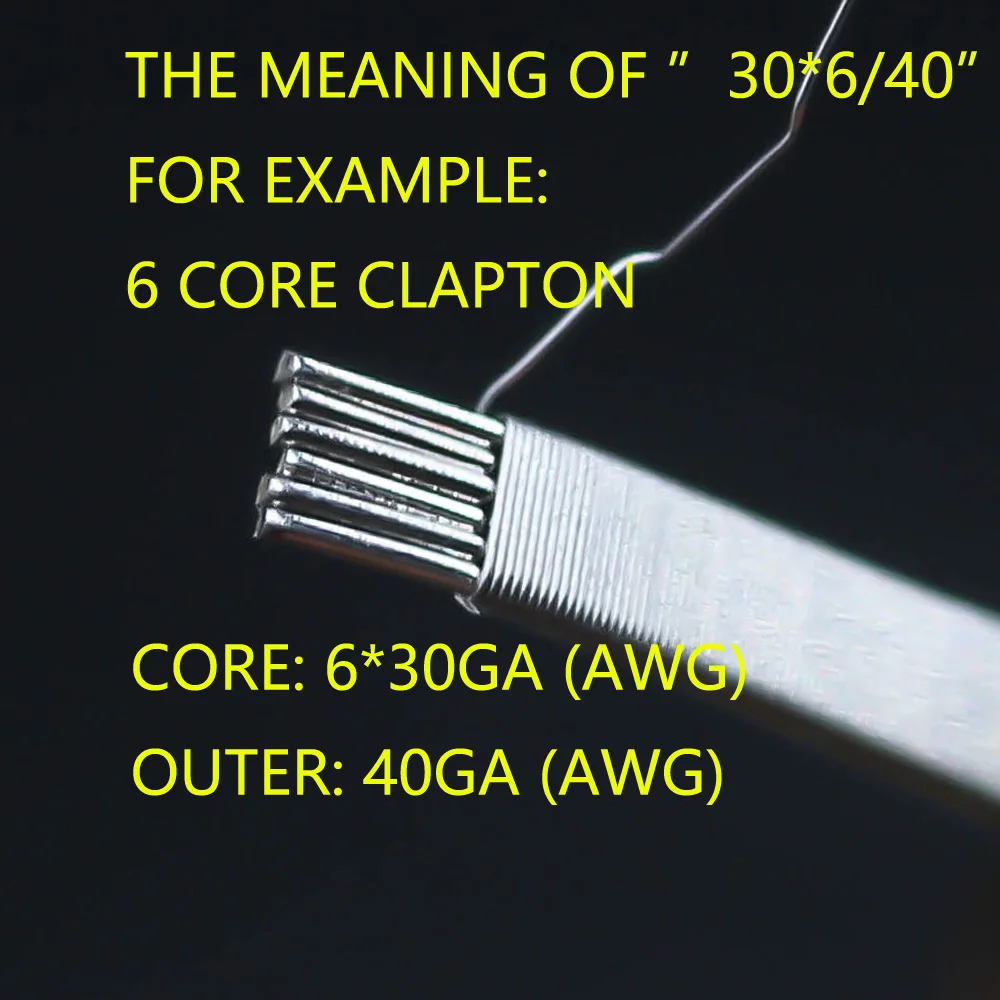 NK Fused Clapton Ni80 Flat Prebuilt Alien Coil Staggered For Rebuildable Zeux X RTA Dual RDA Heating DIY Premade Coils 8Pcs/Box