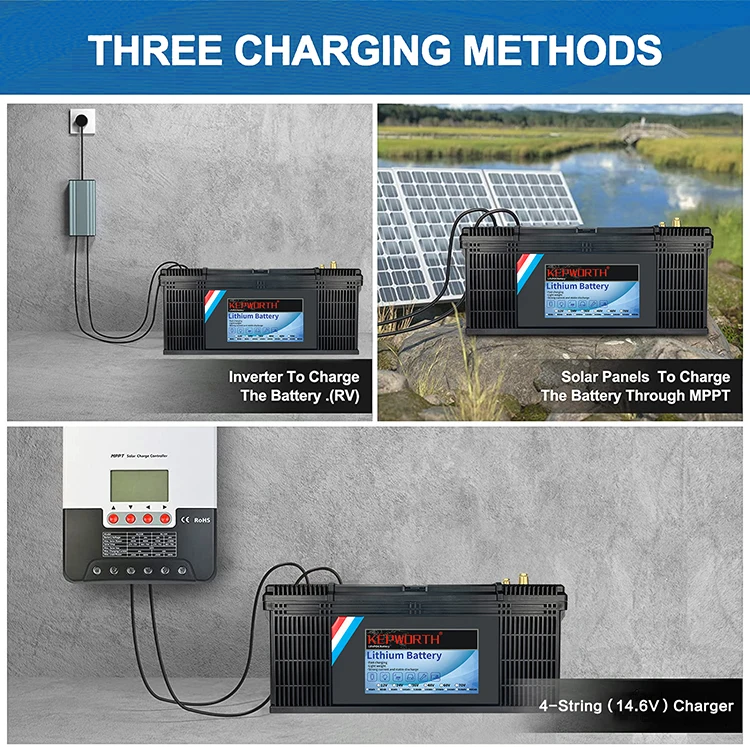 24v 100Ah Rechargeable Solar Energy Battery Lifepo4 2560wh Battery Pack