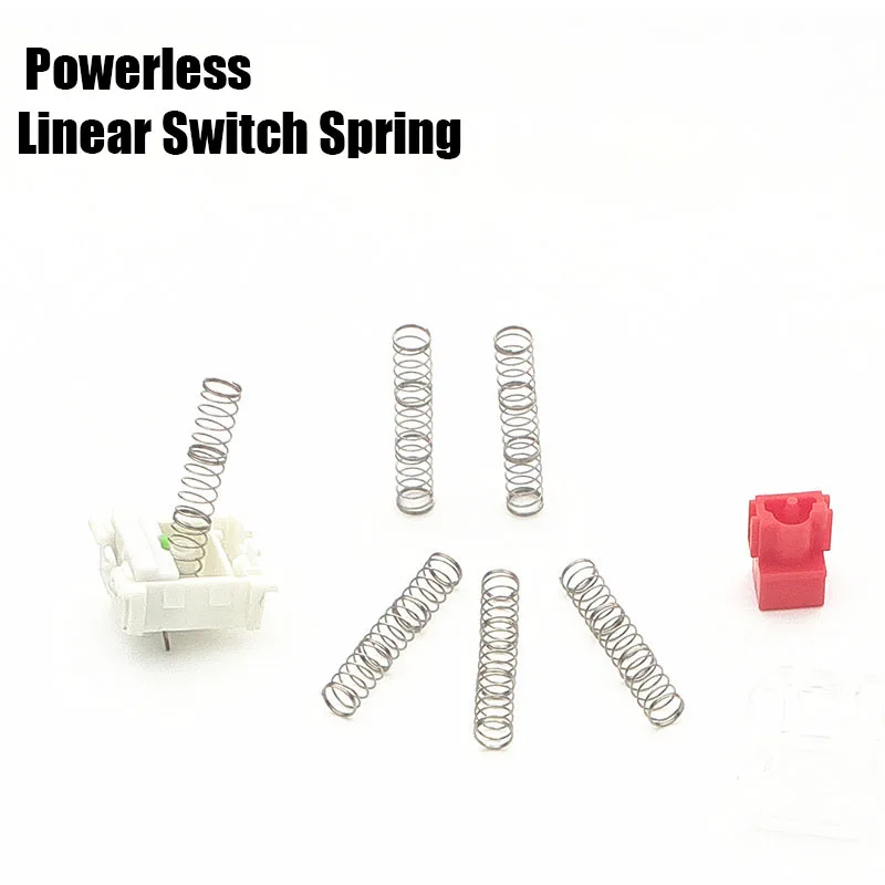 19g 23g 25g Mechanical Keyboard Linear Mx Switch Spring Three Single Stage 22mm Custom Gaming Repair Powerless Spring Gateron