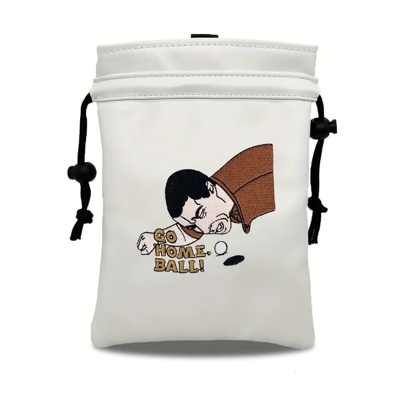 

Белая сумка для гольфа с уплотнением на шнурке — пыленепроницаемая и долговечная, идеальный подарок для мужских и женских гольфов, аксессуары для гольфа