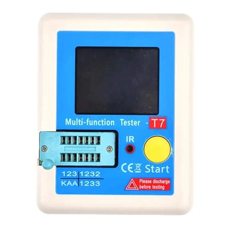 LCR-T7 Transistor Tester Multimeter Colorful Display TFT For Diode Triode MOS/PNP/NPN Capacitor Resistor Transistor image 3