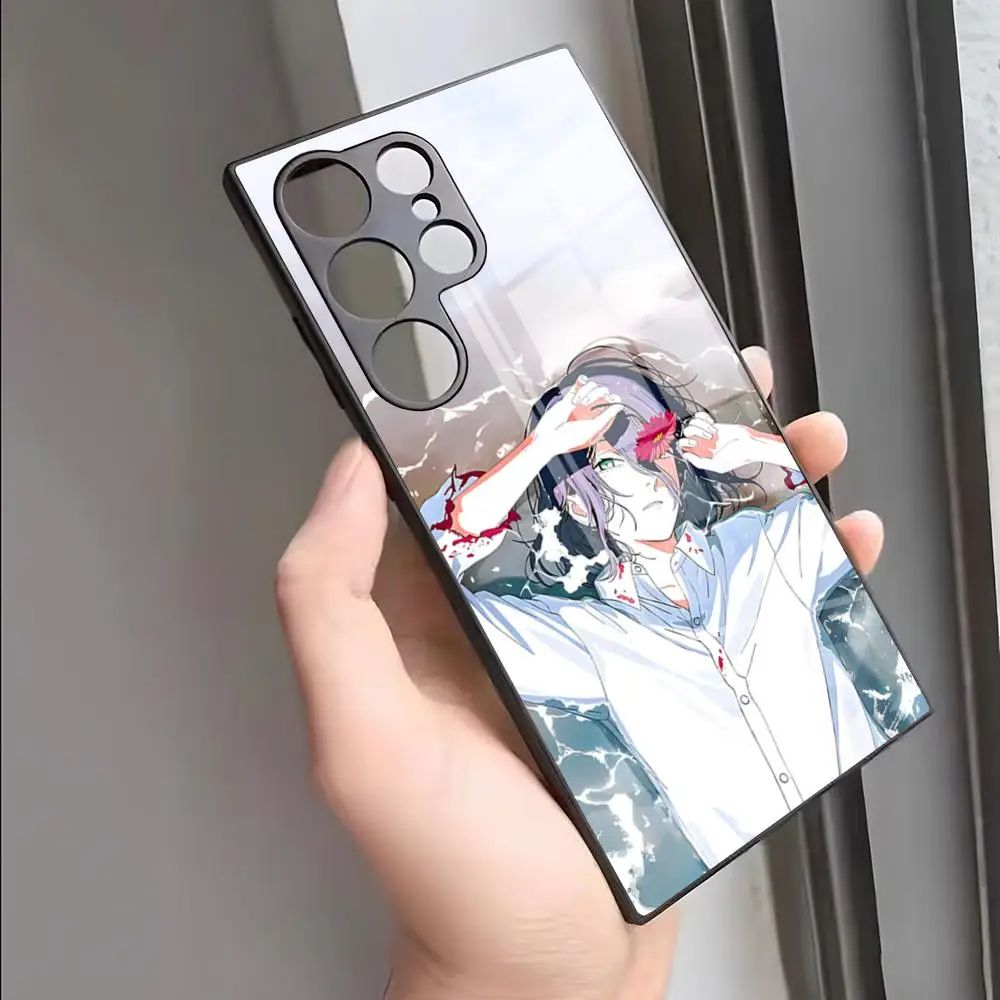 Reze Chainsaw Man Design Phone Case For S24 Ultra Samsung S26 S23 Fe S22 S20 S21 Plus Galaxy A54 A34 A24 A53 Note 20 Glass Cover