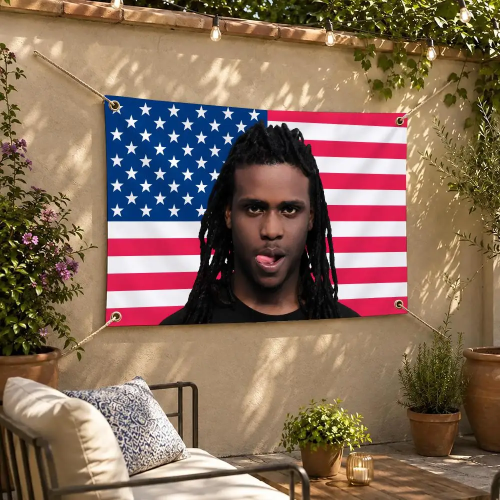 Rapper Chief Keef Flags Flag Soft skin-friendly Durable Outdoor party Home living room bedroom Decoration