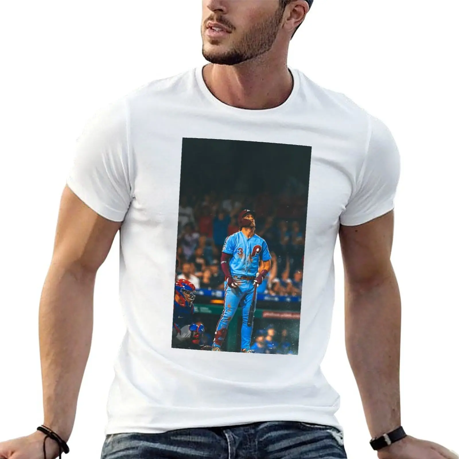 

Bryce Harper T-Shirt cotton tshirt 100% anime t shirts oversize T-Shirt