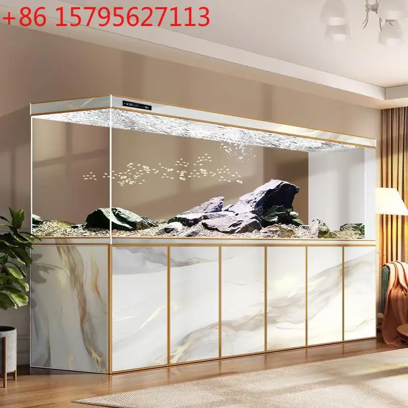 

Giro fish tank living room household medium and large side overflow bottom filter aquarium