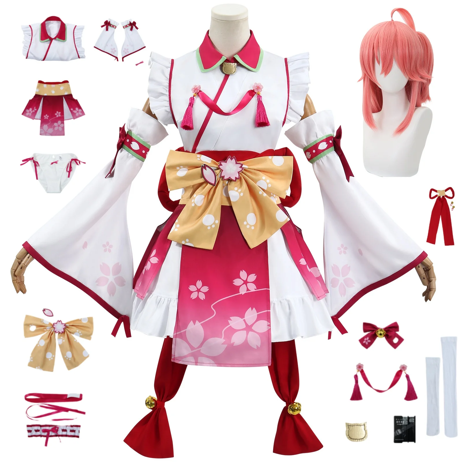 

Sakura Cosplay Anime Virtual Costume Wig