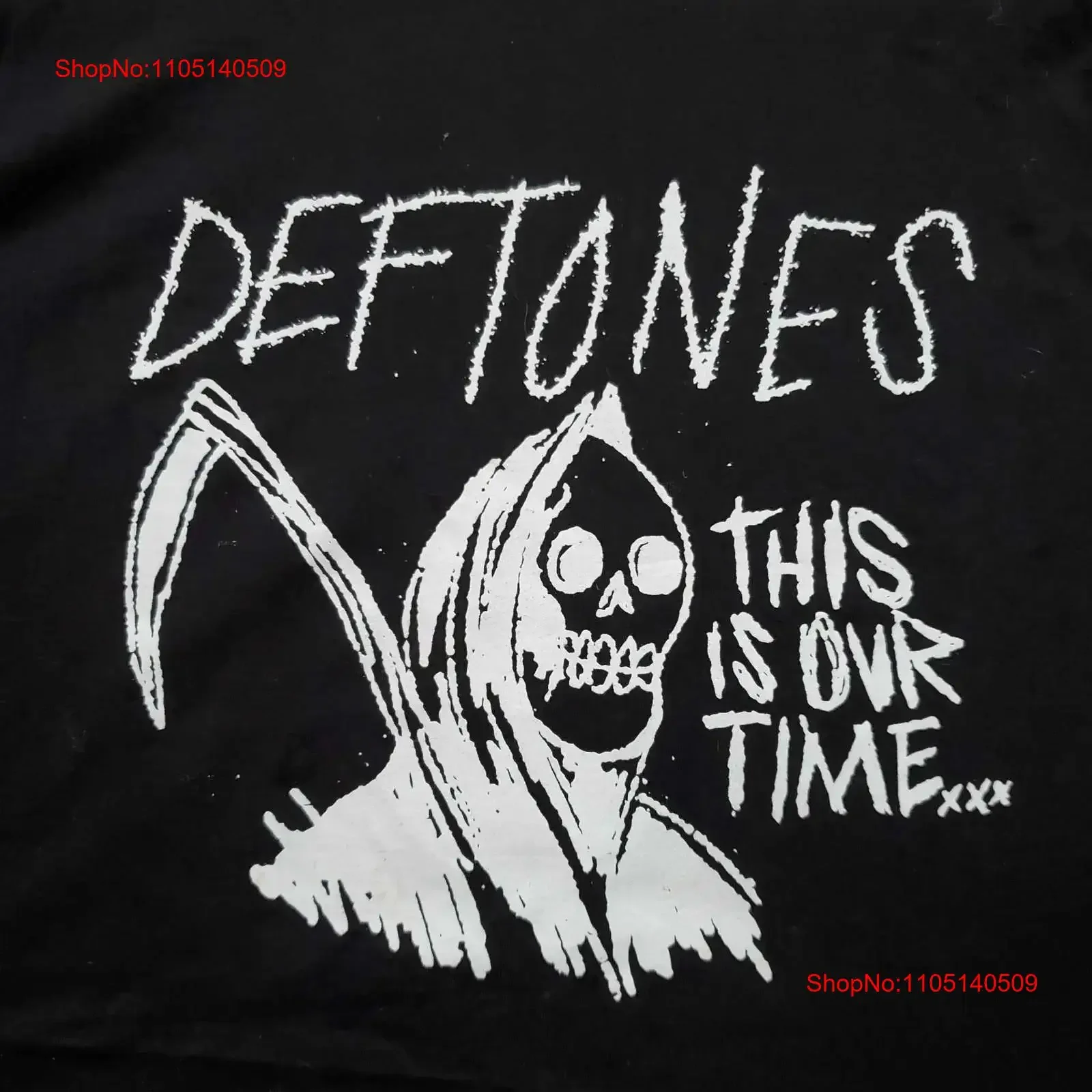 

Deftones T Shirt Band Y2K This Is Our Time Adult 2XL vintage Washed Casual Top For Everyday Wear graphic Breathable Unisex