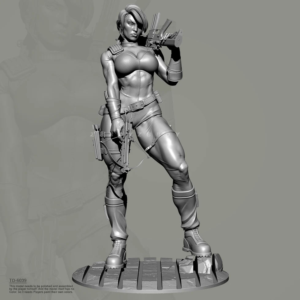 38mm 50mm 75mm Resin model kits figure beauty colorless and self-assembled （3D Printing ） TD-6039/3D