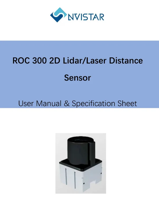 DTOF ROC300F 50 meter ranging 2D LiDAR sensor