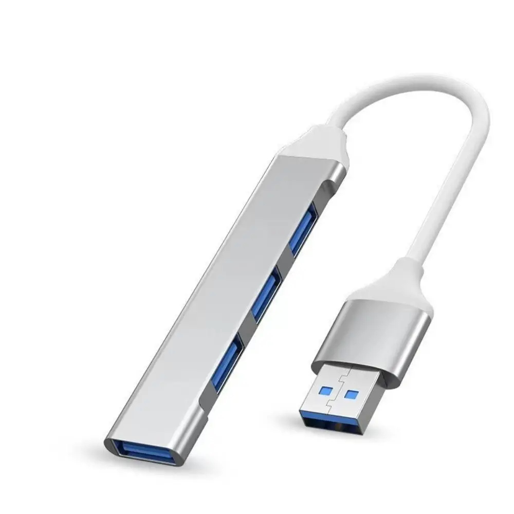 4포트 USB 3.0 허브 OTG 고속 타입 C 스플리터 안정적인 멀티포트 USB&타입-C 어댑터 PC 컴퓨터 액세서리 게임 플레이어용