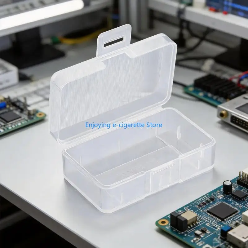 Aufbewahrungsbox für 9-V-Batterien aus Kunststoff mit Schnappdeckel für Ersatz-9-V-Batteriehalter Y4QF – Detail 10
