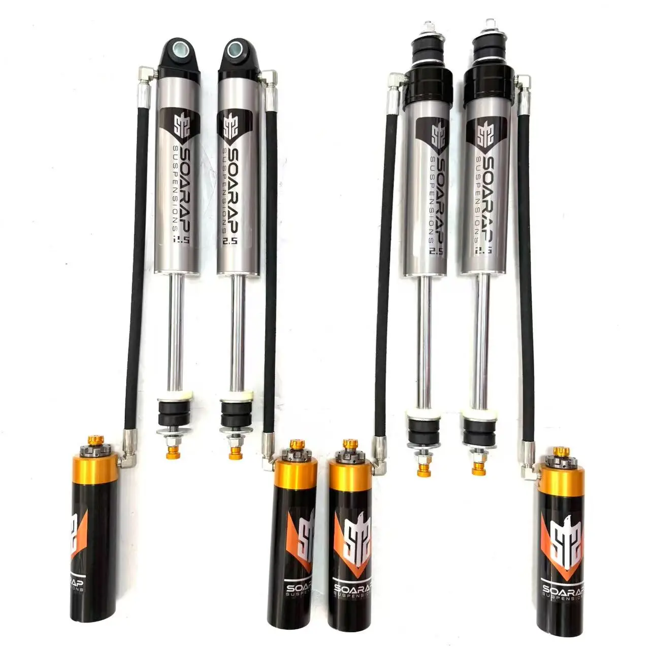 SOARAP 4X4  High Quality off Road  Front Rear 3 Ways Adjustable Shock Absorbers Replacement Part for Land Rover Discovery 1