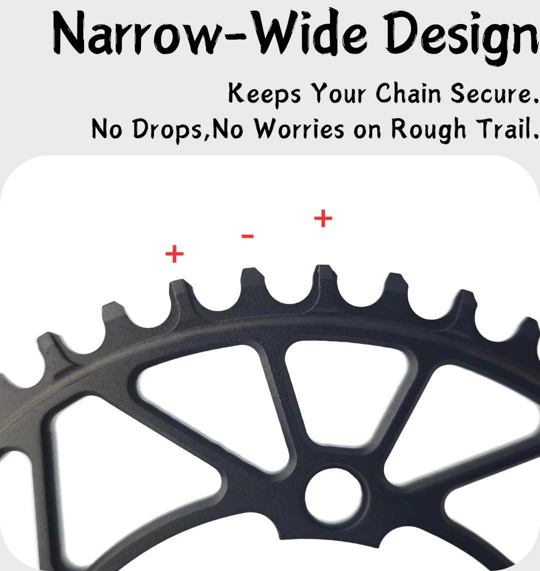 DECKAS KEOS 110BCD Chainring 36T-52T Bicycle Chainwheel forShimano SRAM 5 Bolt Road Bike Narrow Wide Crank Bike Accessories
