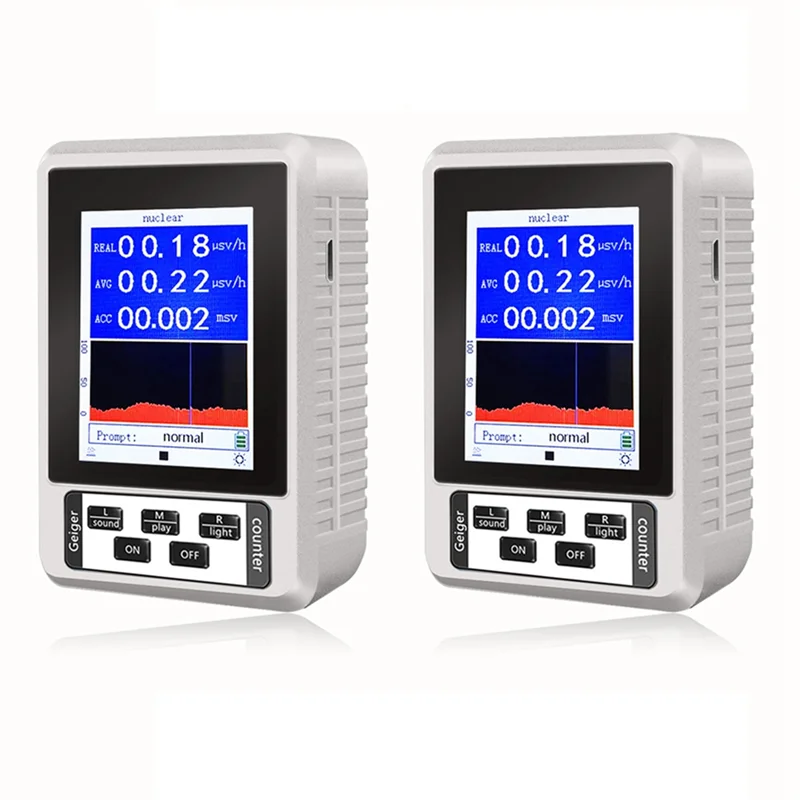 ABGN Детектор ядерного излучения Счетчик Гейгера Персональный дозиметр BR-9B XR-1 Детектор мрамора Beta Gamma