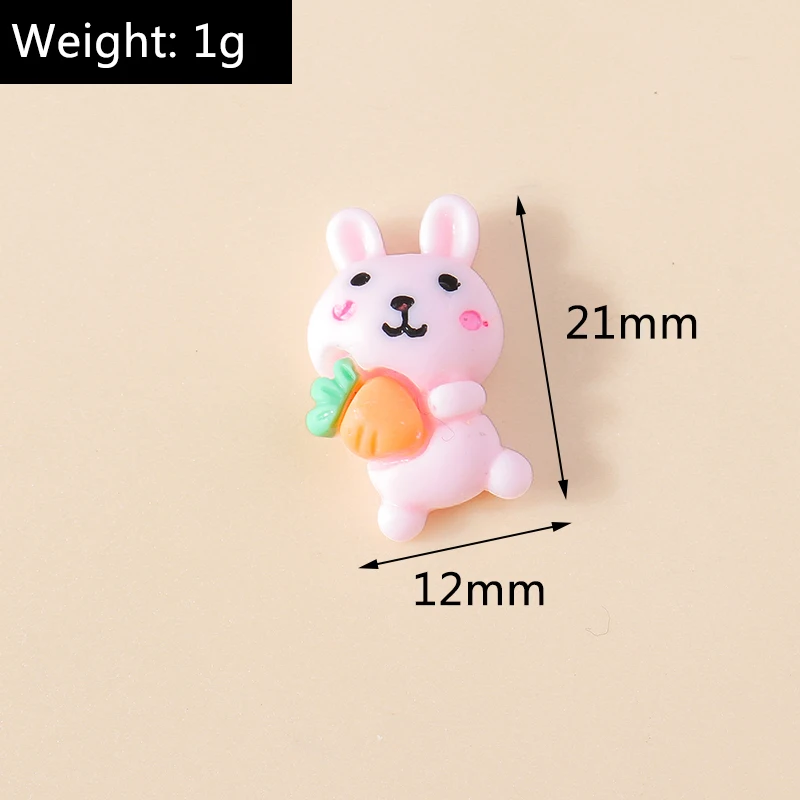 Leslie Zufällige 10/20/30 Stück gemischte Harz Lebensmittel Blume Tier Nail Art Handyhülle Haarnadel Kühlschrank handgemachte DIY Charms Zubehör – Detail 36