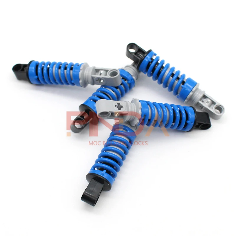 SP3 Shock Absorber Tijolo Coleção, Modular Em Massa, GBC Toy, Técnico MOC, DIY Building Block, 9L, 79717, 79717c01, 4Pcs